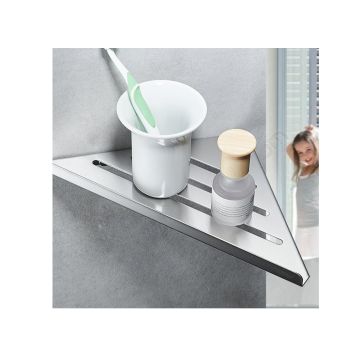 Corner Shelf / Hoek planchet Bermuda RVS 30,5 cm