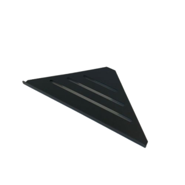 Corner Shelf / Hoek planchet Bermuda mat zwart 30,5 cm