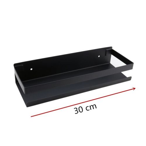 Shelf / Planchet Rack mat zwart 30cm