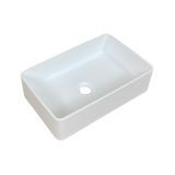 Solid Surface opbouw waskom Toledo 45x28cm mat wit