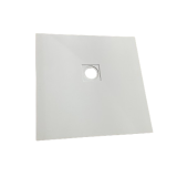 DOUCHEBAK COMPOSIET SOLID ECO 80.5X80.5 EGAAL LICHTGRIJS RAL7035