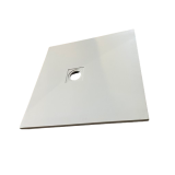 DOUCHEBAK COMPOSIET SOLID ECO 80.5X80.5 EGAAL LICHTGRIJS RAL7035