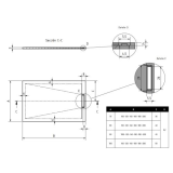 Composiet douchebak West Eco 100x193 cm Zijdegrijs Ral7044